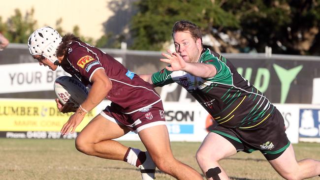 Taine Tuaupiki forced his way into the Queensland Cup through his A-grade performances with the Bears. Picture by Richard Gosling