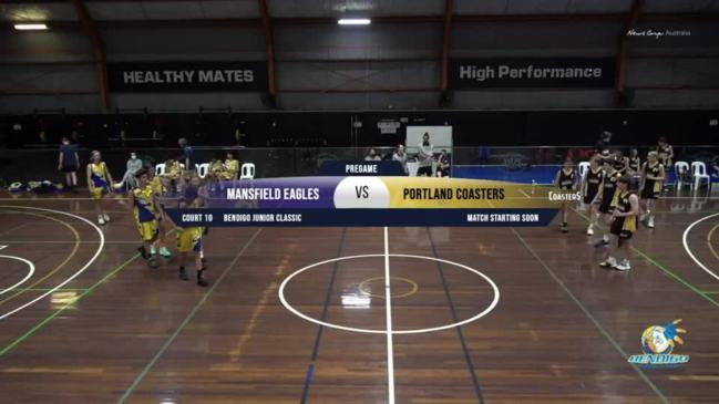 Replay: Bendigo Junior Classic basketball - (U18 Boys Division 1) – Mansfield Eagles v Portland Coasters