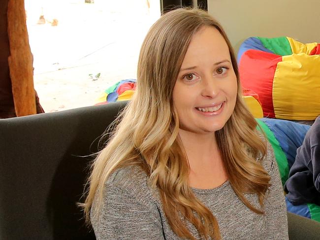 Spensley Street Primary School principal Bec Spink. Picture: Stuart McEvoy
