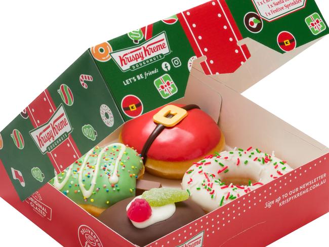 Krispy Kreme Krispymas 4 pack $13 from 7-Eleven