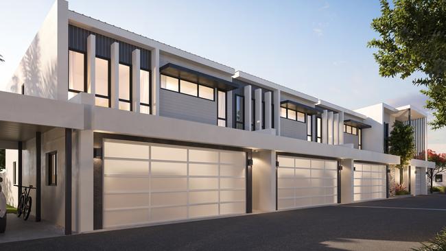 An artist impression of The Hansford Residences residential project at Coombabah.