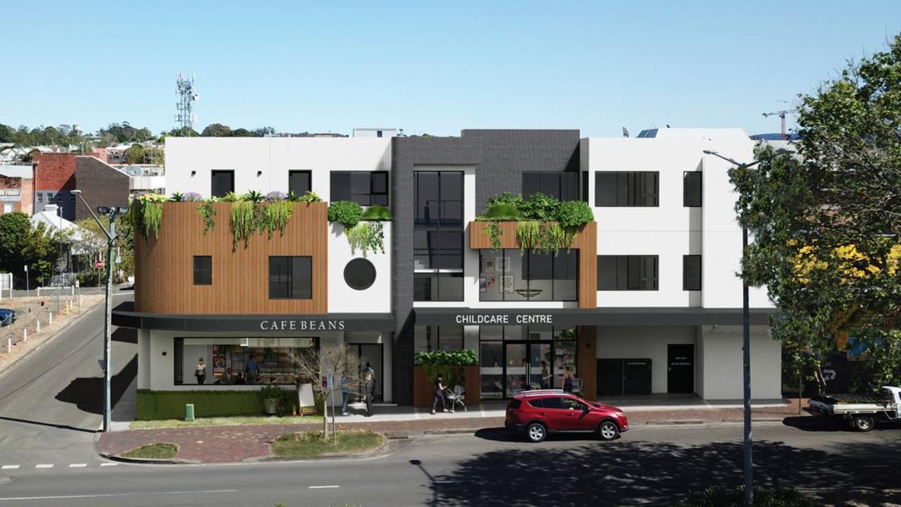 The childcare centre and cafe is proposed for the Nowra CBD.