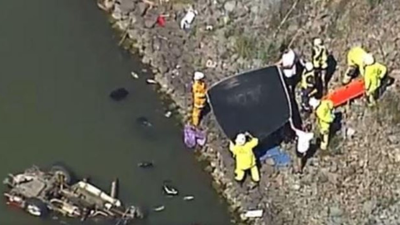 Two Children Killed, One Baby Critical As Car Crashes Into Dam Near ...