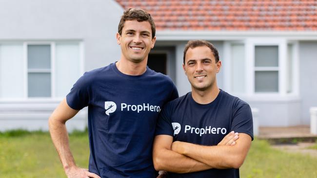 PropHero's Pablo Gil Brusola and Mickael Roger. Picture: Supplied