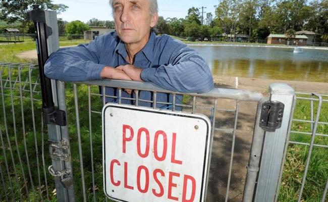 Lismore Lake Pool Action Group public relations officer Tony Beard.