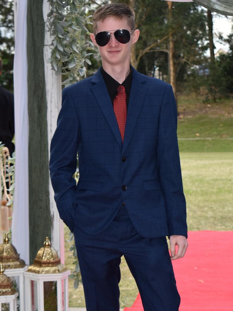 Kaleb Inskip at the Gympie State High School Formal 2022.