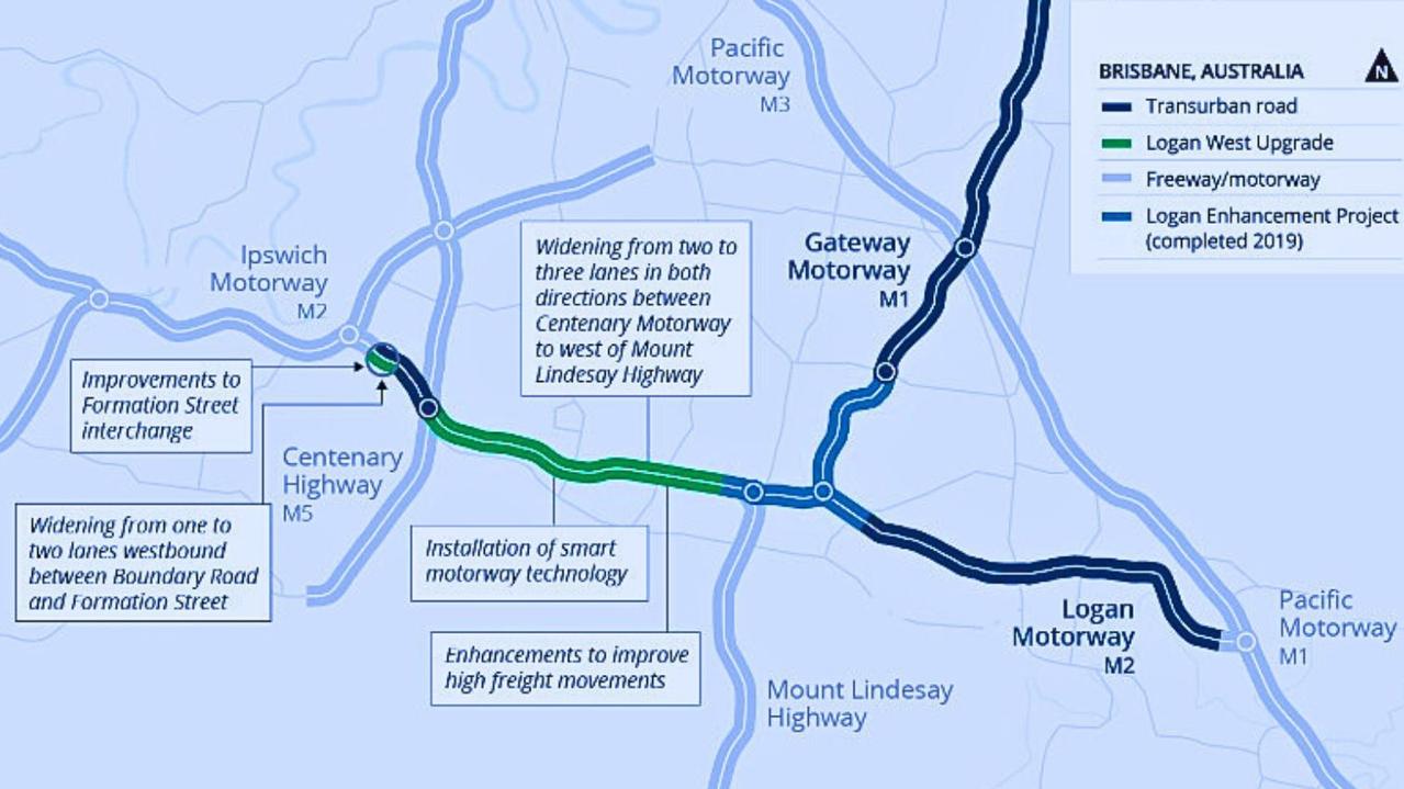 Logan Motorway expansion: 10km from Forest Lake to Parkinson | The ...