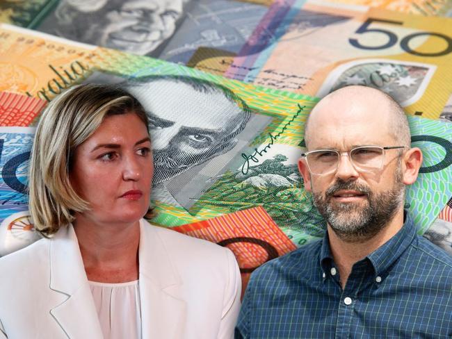 Shannon Fentiman has slammed David Janetzki over the budget release.