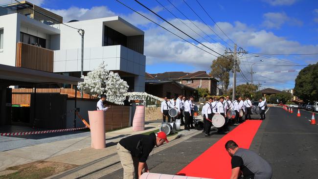 The red carpet is rolled out for Salim’s over-the-top wedding