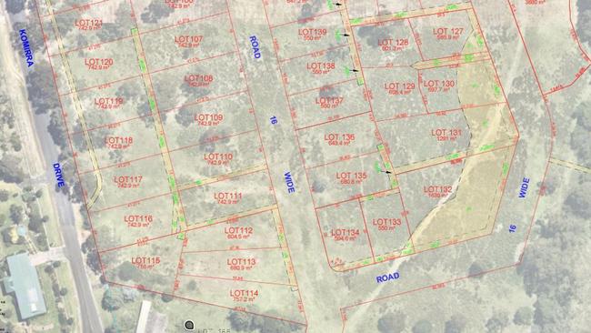 A look at the plans for the Eden housing subdivision.