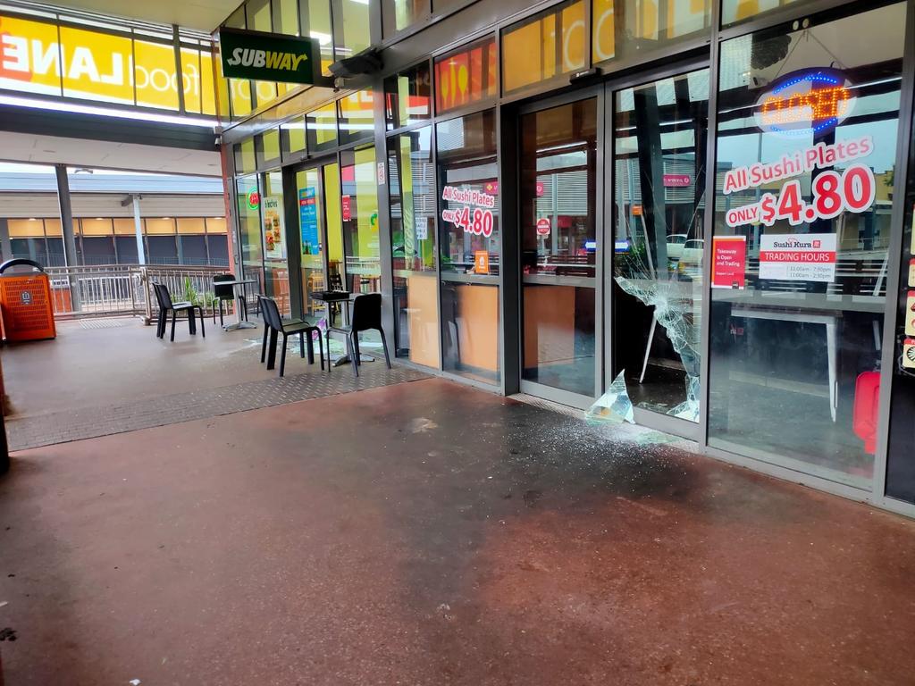 A number of popular food outlets including Subway and Sushi Kura were broken into in the early hours of Thursday morning. Photo: Contributed