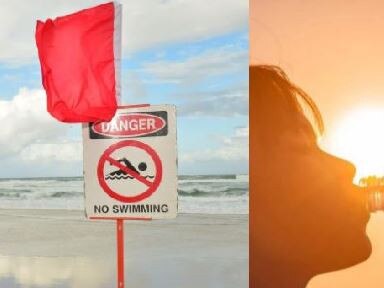 A scorcher is on the cards on Sunday, while today swimmers and boaties are warned of a large swell.