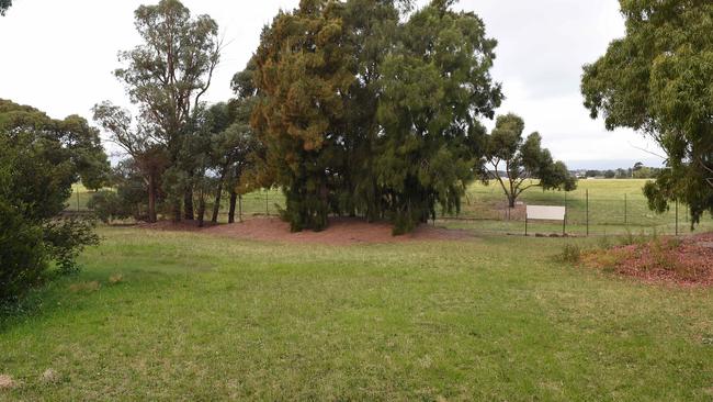 Families are angry land that was supposed to be converted into parks is now being proposed to house trains for the Suburban Rail Loop. Picture: Josie Hayden