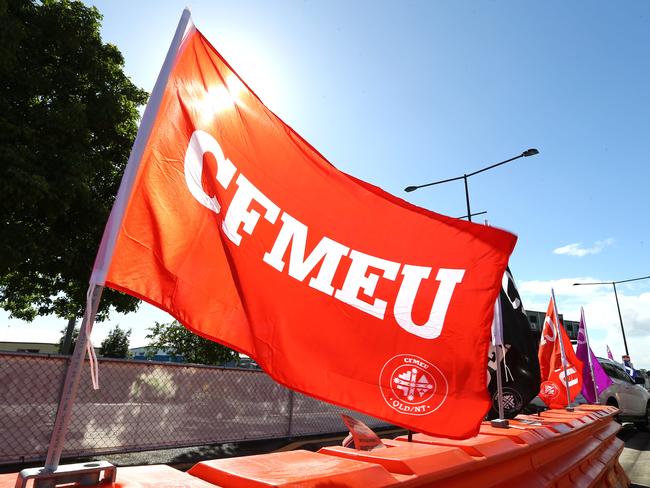 CFMEU is in the midst of a potential hostile takeover from its rival unions to represent blue-collar council workers. Picture: supplied