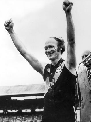 Kevin Bartlett after winning the 1980 Norm Smith Medal.