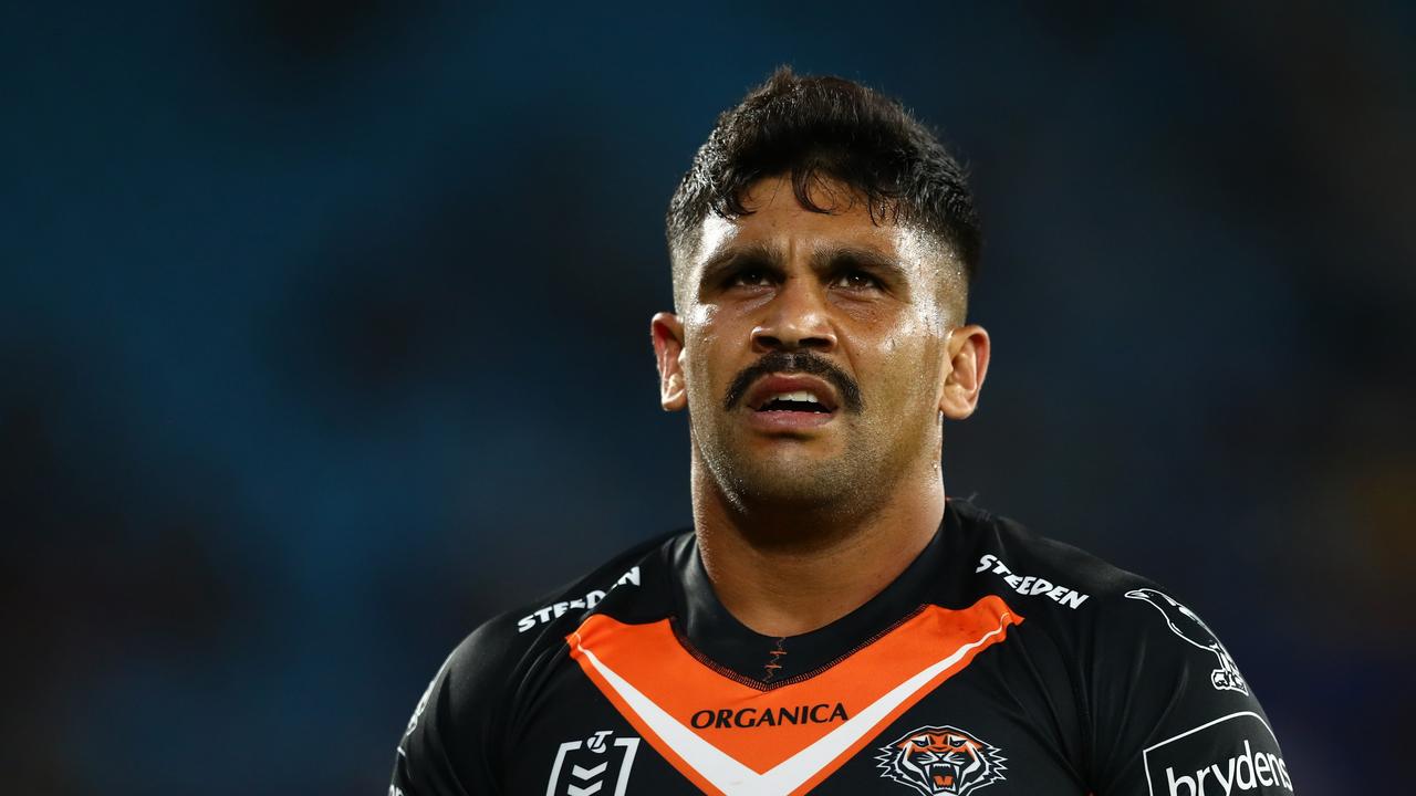 The Wests Tigers have slumped to a club record seventh straight loss. Picture: Getty Images.