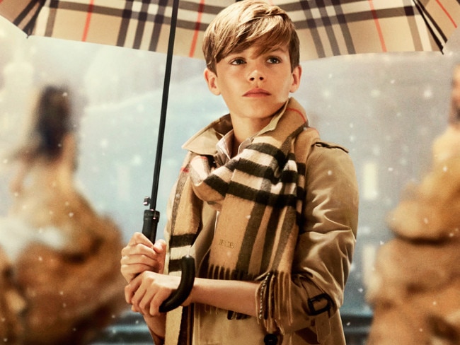 David Beckham s Son Stars In the Latest Burberry Campaign GQ Australia