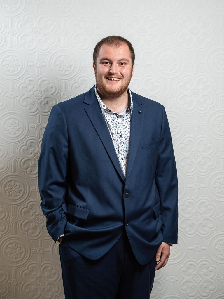 Jacob Arbuthnot at the Nelson Park school graduation 2022. Picture: Brad Fleet