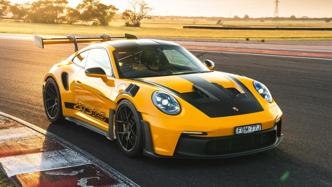 Porsche’s 911 GT3 RS has an uncomproming approach to aerodynamics.