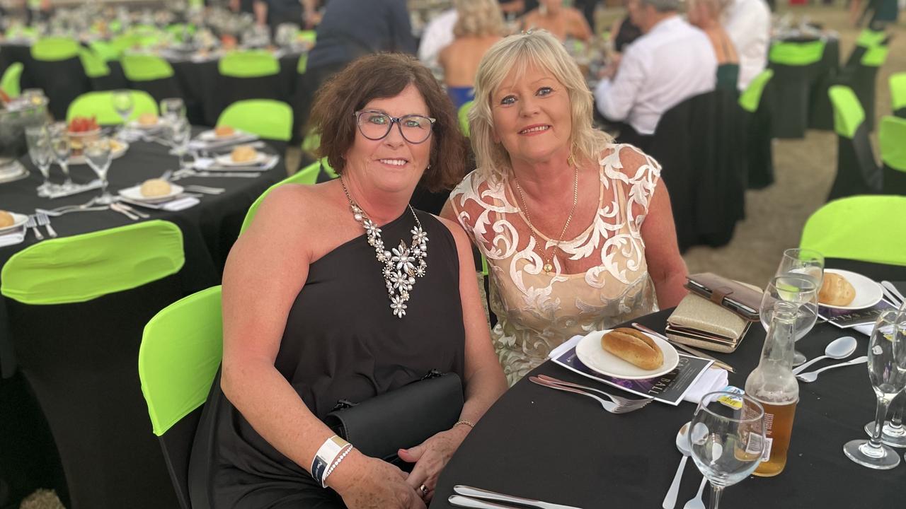 Chris McCallum and Sue Swanton at the Darwin Cup Gala Ball. Picture: Bethany Griffiths