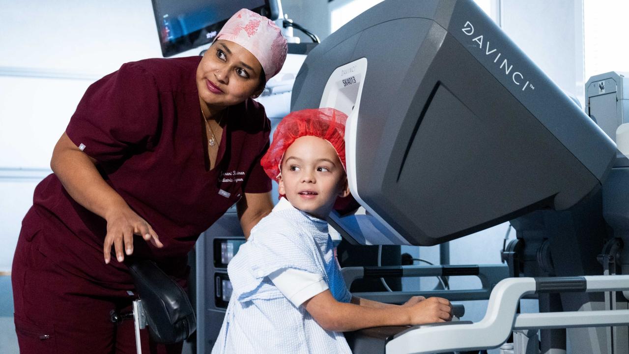 ‘First of many’: Robotic surgery used for Queensland boy