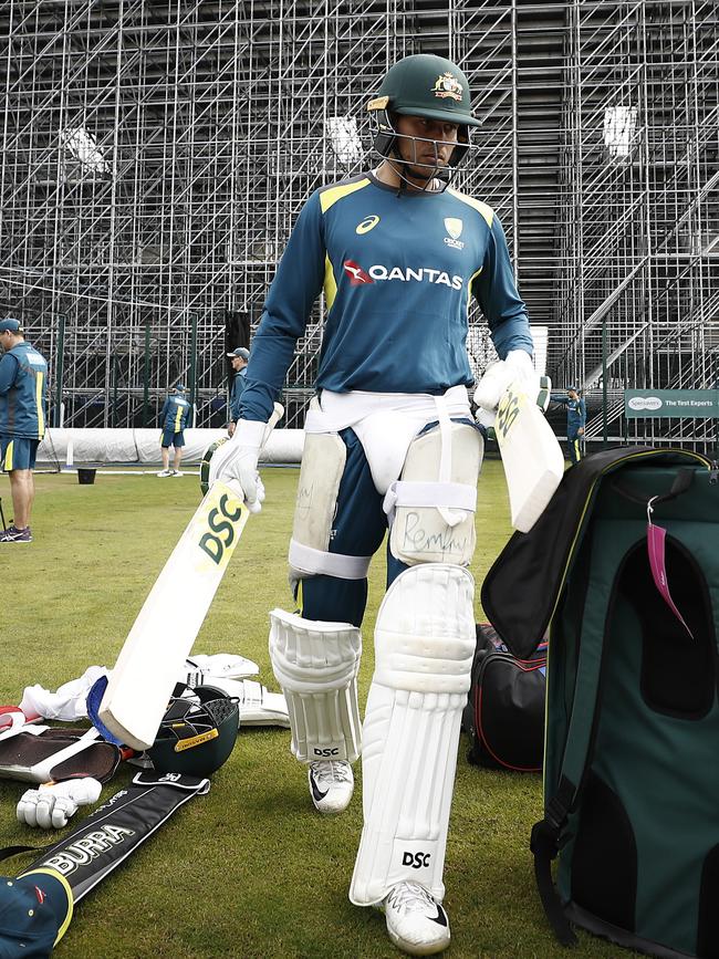 Dropped ... Usman Khawaja. Picture: Getty Images