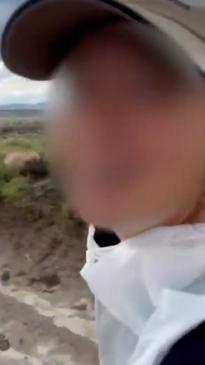 Young hikers narrowly escape being struck by lightning