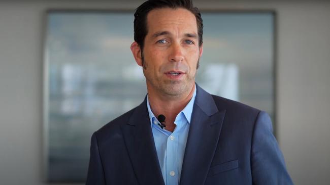 Adelaide-born Miami realtor Julian Johnston. Picture Youtube