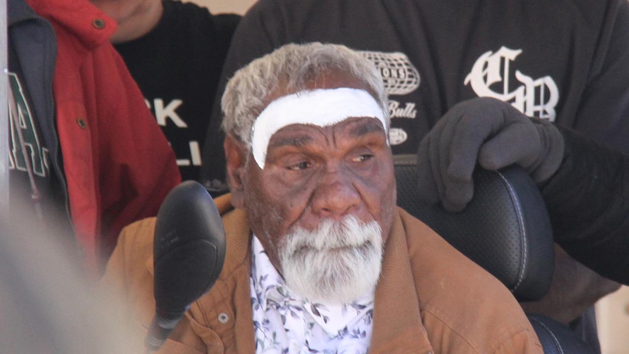 Senior Warlpiri Elder Ned Hargraves. Picture: Gera Kazkov