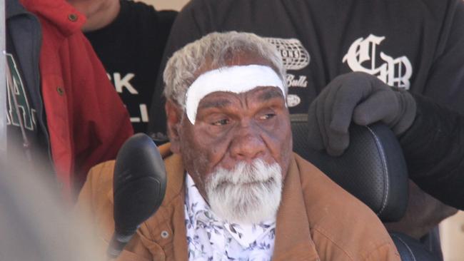Senior Warlpiri Elder Ned Hargraves. Picture: Gera Kazkov