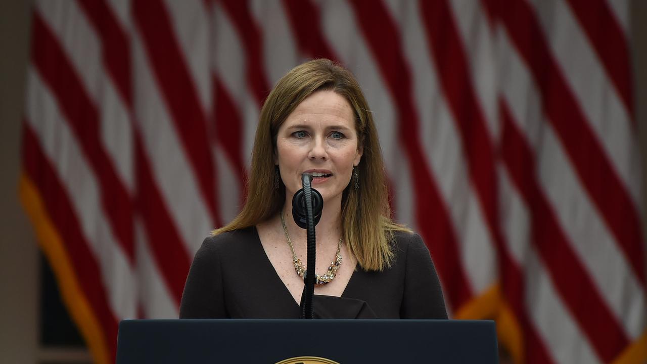 Judge Amy Coney Barrett is expected to be approved. Picture: Olivier Douliery/AFP