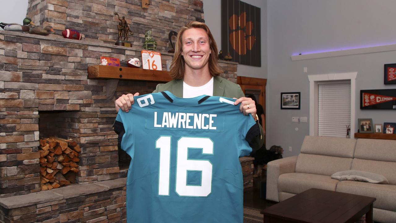 No.1 pick in the NFL Draft, Trevor Lawrence.