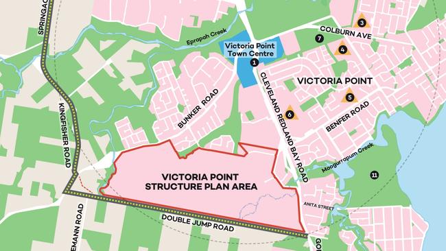 Woodbury is located within the Victoria Point Structure Plan. Picture: supplied.