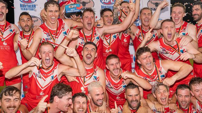 Waratah broke their 23 year drought when they beat Southern Districts in the 2022-23 NTFL grand final. Picture: Pema Tamang Pakhrin