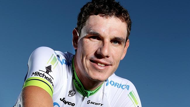 Orica-GreenEDGE rider Daryl Impey. Picture: Sarah Reed. 