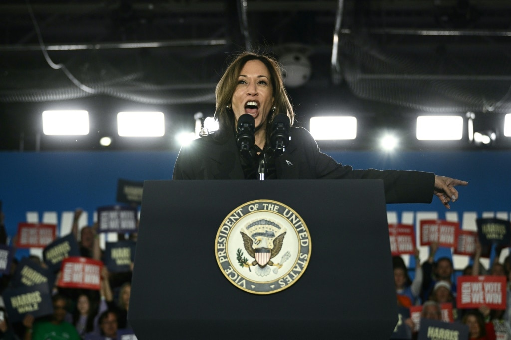 Trump, Harris clash over rhetoric as they battle for swing state votes