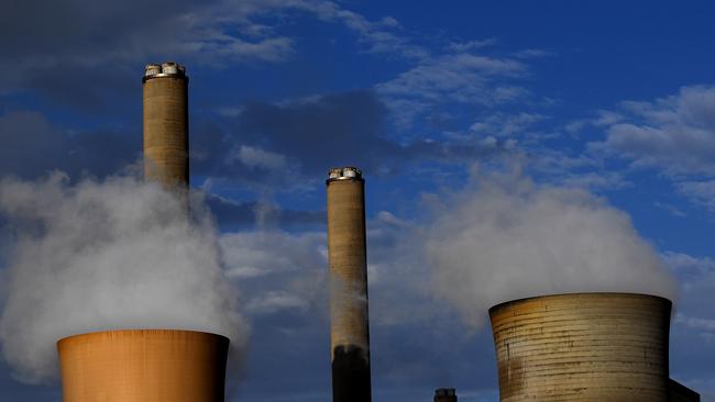 Big Australian businesses have backed a 43 per cent emissions reduction goal but warned against further political ructions that would damage investment.