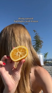 Lemon juice and hair lightening takes off as experts weigh in