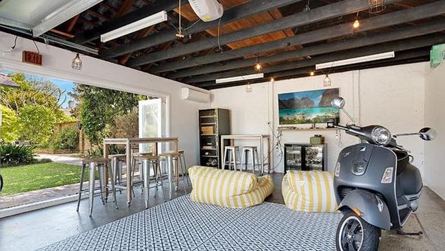 A hideaway below the home which can also be an informal dining space.