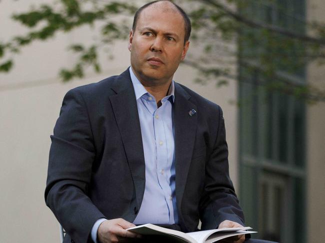 Federal Treasurer Josh Frydenberg at Parliament House in Canberra. Picture by Sean Davey.