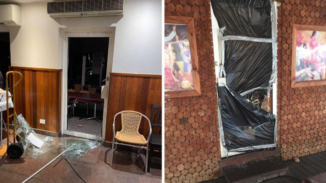 The Exotic North Indian cuisine restaurant in Cullen Bay was broken into at about 2am on Wednesday. Picture: Facebook