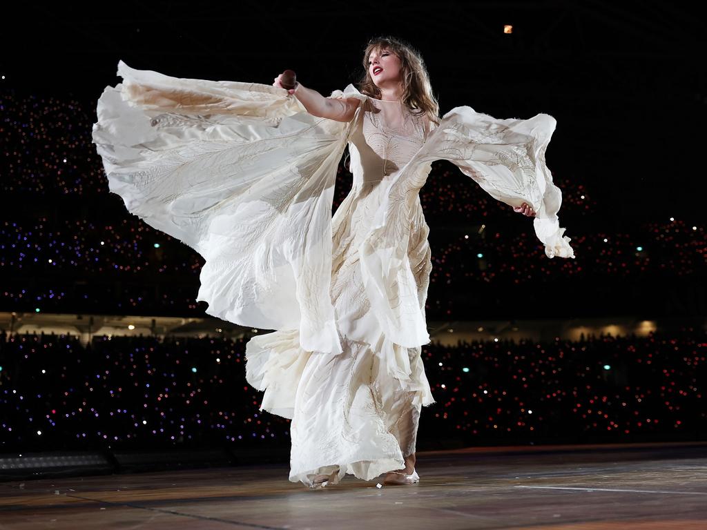 Taylor Swift performed four shows at Sydney’s Accor Stadium. Picture: Don Arnold/TAS24/Getty Images for TAS Rights Management