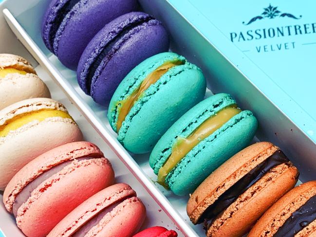 Passiontree Velvet’s macarons. Picture: Jenifer Jagielski