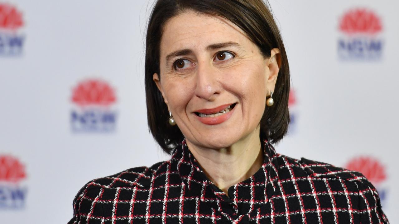 NSW Premier Gladys Berejiklian has been critical of the Queensland government’s decision to keep the state border closed. Picture: Dean Lewins/AAP