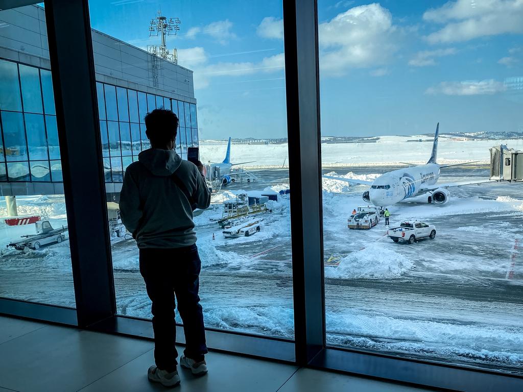 Istanbul Airport is usually the base those with fake passports use to travel out of the Middle East and Asia. Picture: Chris McGrath/Getty Images