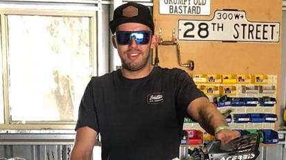 Alice Springs motocross competitor Kyle McKell, 27. Picture: Facebook