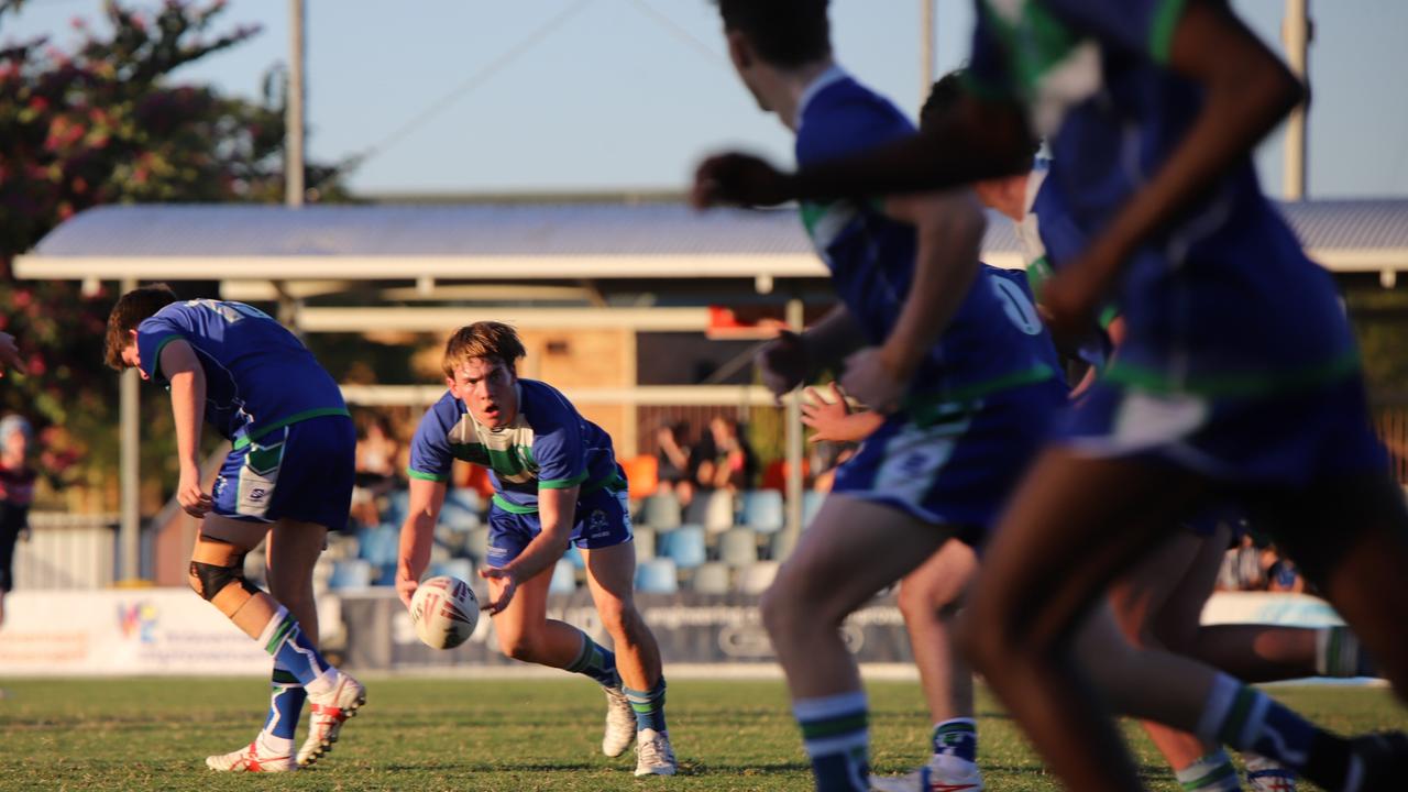 The Cathedral College rugby league player Zac Bateman as a schoolboy in 2023.