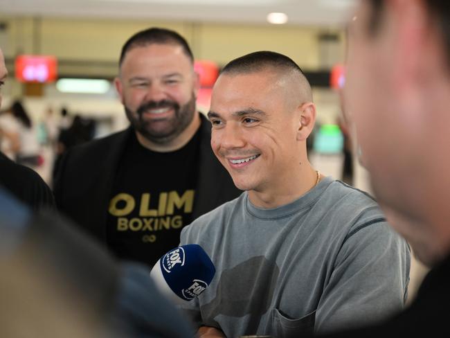 Tszyu spoke to Australian media one last time before he left. Photo: No Limit Boxing / Supplied