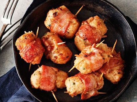 Chicken and bacon ranch meatballs. 15 fabulous finger food ideas for your weekend party.