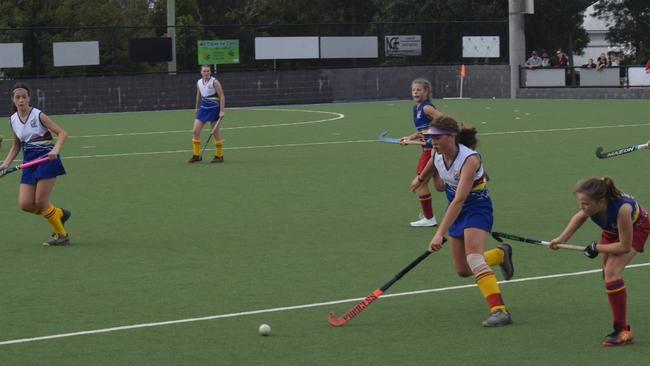Gympie hosted the 2021 Under 13 Girls State hockey championships over the last four days, with Brisbane teams taking out two of the three division titles. Pictures: Josh Preston